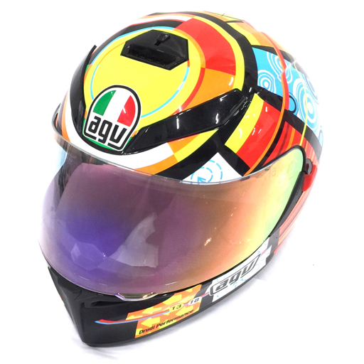 agv L/59-60cm未満 K-3 SV Type 0T43-A フルフェイスヘルメット PSCマークあり